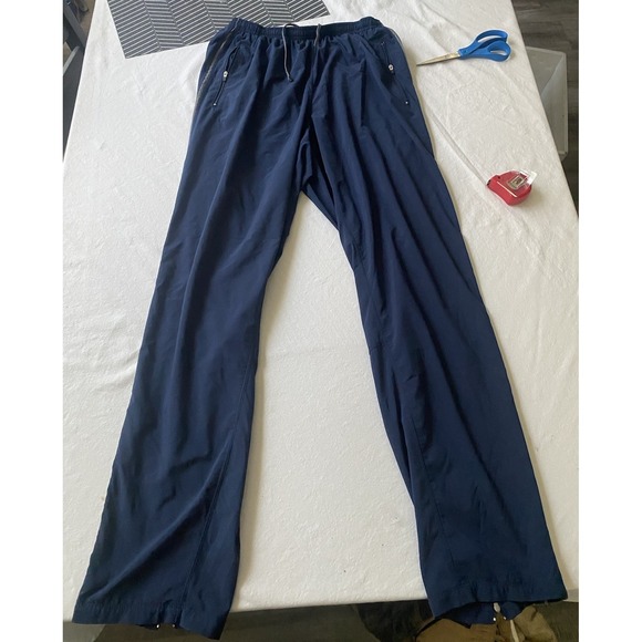 Nike Other - VTG Nike Dri-Fit Activewear Pants XL Blue Athleisure Adjustable Track Pants